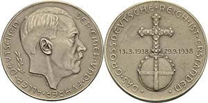 Drittes Reich  Silbermedaille o.J. (Gravur ... 