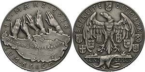 Drittes Reich  Zinkmedaille 1938 (K. Goetz) ... 