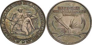 Weimarer Republik  Silbermedaille o.J. ... 