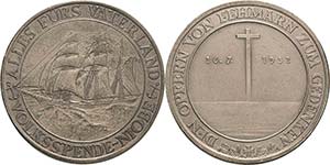 Weimarer Republik  Silbermedaille 1932 ... 