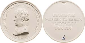 Porzellanmedaillen - Medaillen der Meißner ... 
