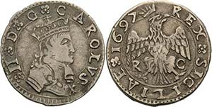 Italien-Sizilien Karl II. 1665-1700 Tari ... 
