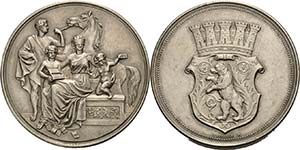 Berlin  Silbermedaille o.J. (1865/1870) ... 