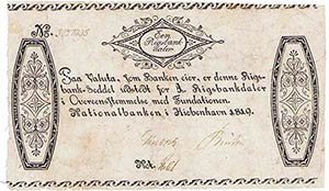 Ausland Dänemark 1 Rigsbankdaler 1819.  WPM ... 