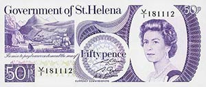 Ausland Sankt Helena 50 Pence (1979), 1 ... 