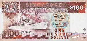 Ausland Singapore 1 (1987), 2 (1992), 5 ... 