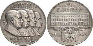 Drittes Reich  Silbermedaille 1938 (Karl ... 