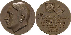 Drittes Reich  Bronzemedaille 1939 ... 