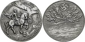 Drittes Reich  Zinkmedaille 1939 ... 
