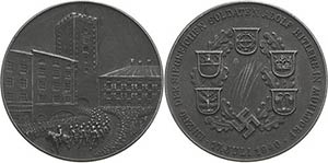 Drittes Reich  Zinkmedaille 1940 ... 