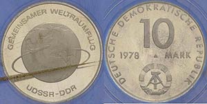 Gedenkmünzen Polierte Platte  10 Mark 1978. ... 