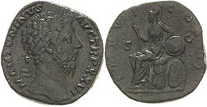 Kaiserzeit Marcus Aurelius 161-180 Sesterz ... 