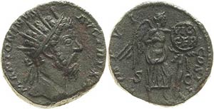 Kaiserzeit Marcus Aurelius 161-180 Dupondius ... 