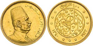 Ägypten Fuad 1917-1937 100 Piaster 1922.  ... 