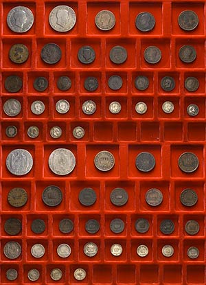 Italien Lot-31 Stück Sammlung von Münzen ... 