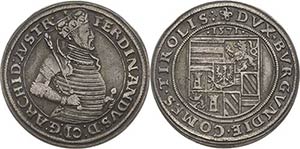 Habsburg Erzherzog Ferdinand 1564-1595 10 ... 