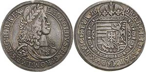Habsburg Leopold I. 1657-1705 Taler 1668, ... 