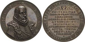 Medaillen Graz Bronzemedaille 1886 (A. ... 
