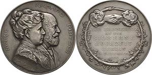 Berlin  Silbermedaille 1900 (Lauer) ... 