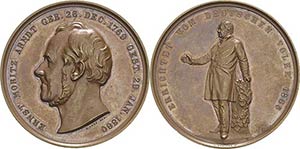 Bonn  Bronzemedaille 1865 (A. Mertens/G. ... 