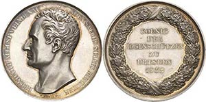 Dresden  Silbermedaille 1832 (F. König) ... 