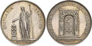 Hamburg  Silbermedaille 1819 (F. Brandt) 200 ... 