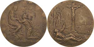 Erster Weltkrieg  Bronzemedaille 1914 (J. ... 