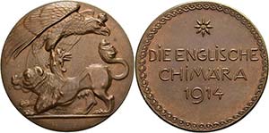 Erster Weltkrieg  Bronzemedaille 1914 (Max ... 