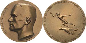 Luft- und Raumfahrt  Bronzemedaille 1928. 1. ... 