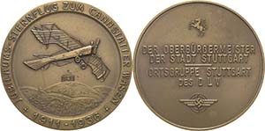 Luft- und Raumfahrt  Bronzemedaille 1936 ... 