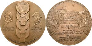 Luft- und Raumfahrt  Bronzemedaille 1983 (R. ... 