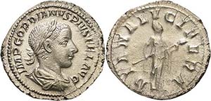 Kaiserzeit Gordianus III. 238-244 Denar ... 