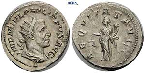 Kaiserzeit Philippus I. (Arabs) 244-249 ... 