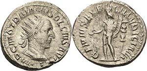 Kaiserzeit Valerianus I. 253-260 Antoninian ... 