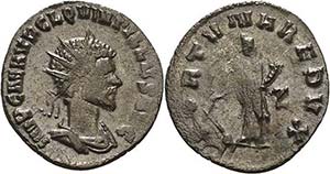 Kaiserzeit Quintillus 270 Antoninian 270, ... 