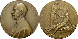 Belgien-Medaillen  Bronzemedaille 1914 (J. ... 