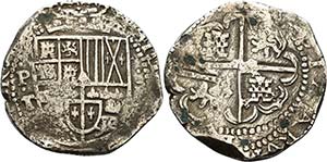 Bolivien Philipp III. 1598-1621 8 Reales ... 