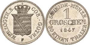 Sachsen-Coburg-Gotha Ernst II. 1844-1893 ... 
