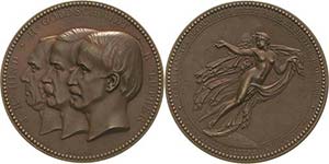 AstronomieFrankreich Bronzemedaille 1868 ... 
