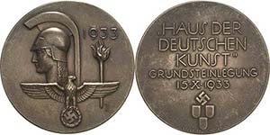 Drittes Reich Silbermedaille 1933 (R. ... 