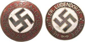 Drittes Reich Abzeichen o.J. Parteiabzeichen ... 