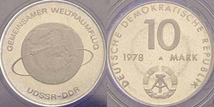 Gedenkmünzen Polierte Platte 10 Mark 1978. ... 