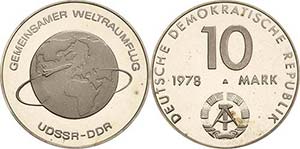 Gedenkmünzen Polierte Platte 10 Mark 1978. ... 
