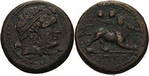 Kampanien Capua Bronze 3. Jahrhundert v. ... 