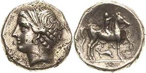 Kalabria Tarent Didrachme 3. Jhd. v. Chr ... 