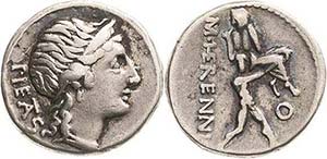 Römische RepublikM. Herennius 108-107 v. ... 