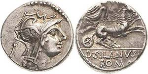 Römische RepublikD. Junius L f. Silanus 91 ... 