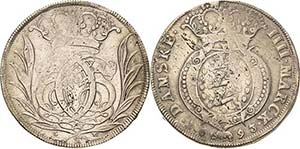 DänemarkChristian V. 1670-1699 Krone (4 ... 