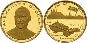 Tschechoslowakei Goldmedaille 1990. ... 