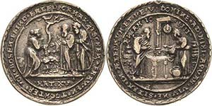Medaillen Silbergussmedaille o.J. (um 1560, ... 